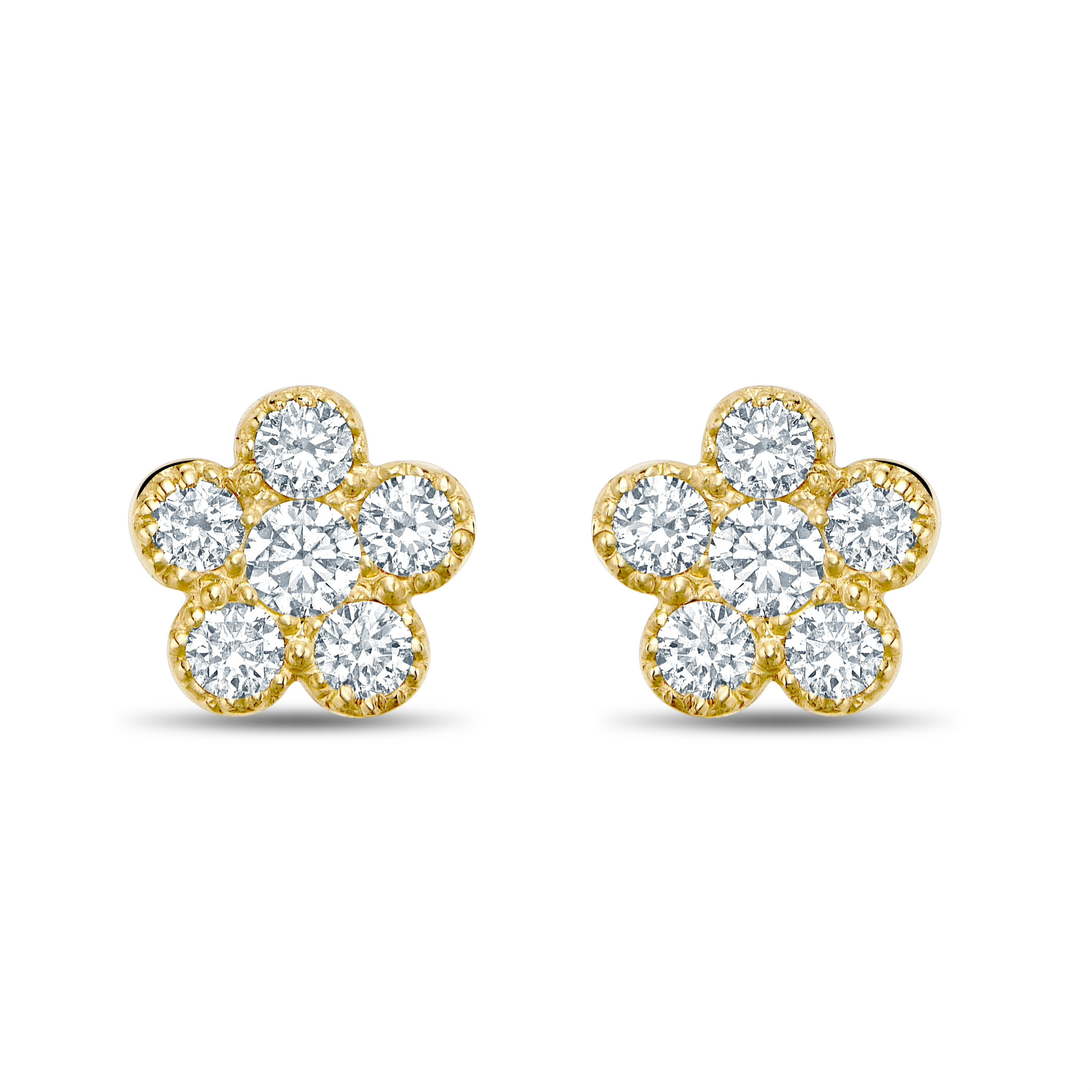 Flower 2025 diamond earrings