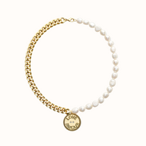 The Amour Necklace 18k gold plated pendant, Bloom Jewelry