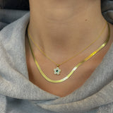 Flower Necklace 002